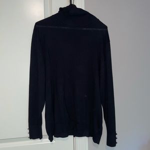 Black Turtleneck Sweater